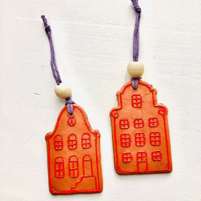 Huis hanger set van 2