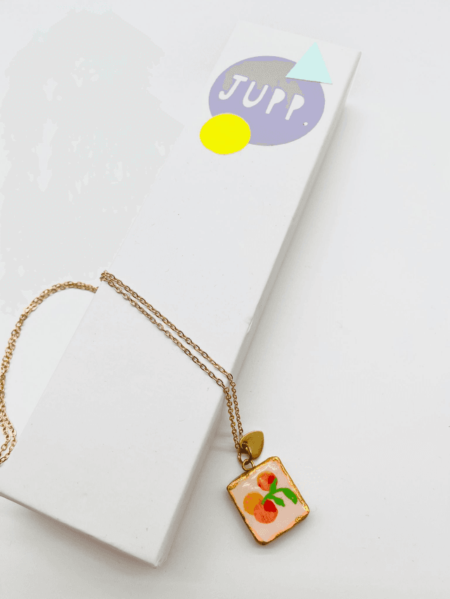 Ketting appeltjes van oranje